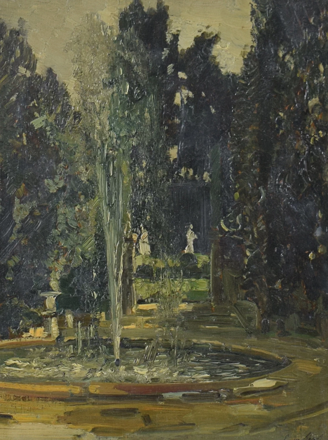 Fonte del Teatrino, Villa Marlia in Lucca